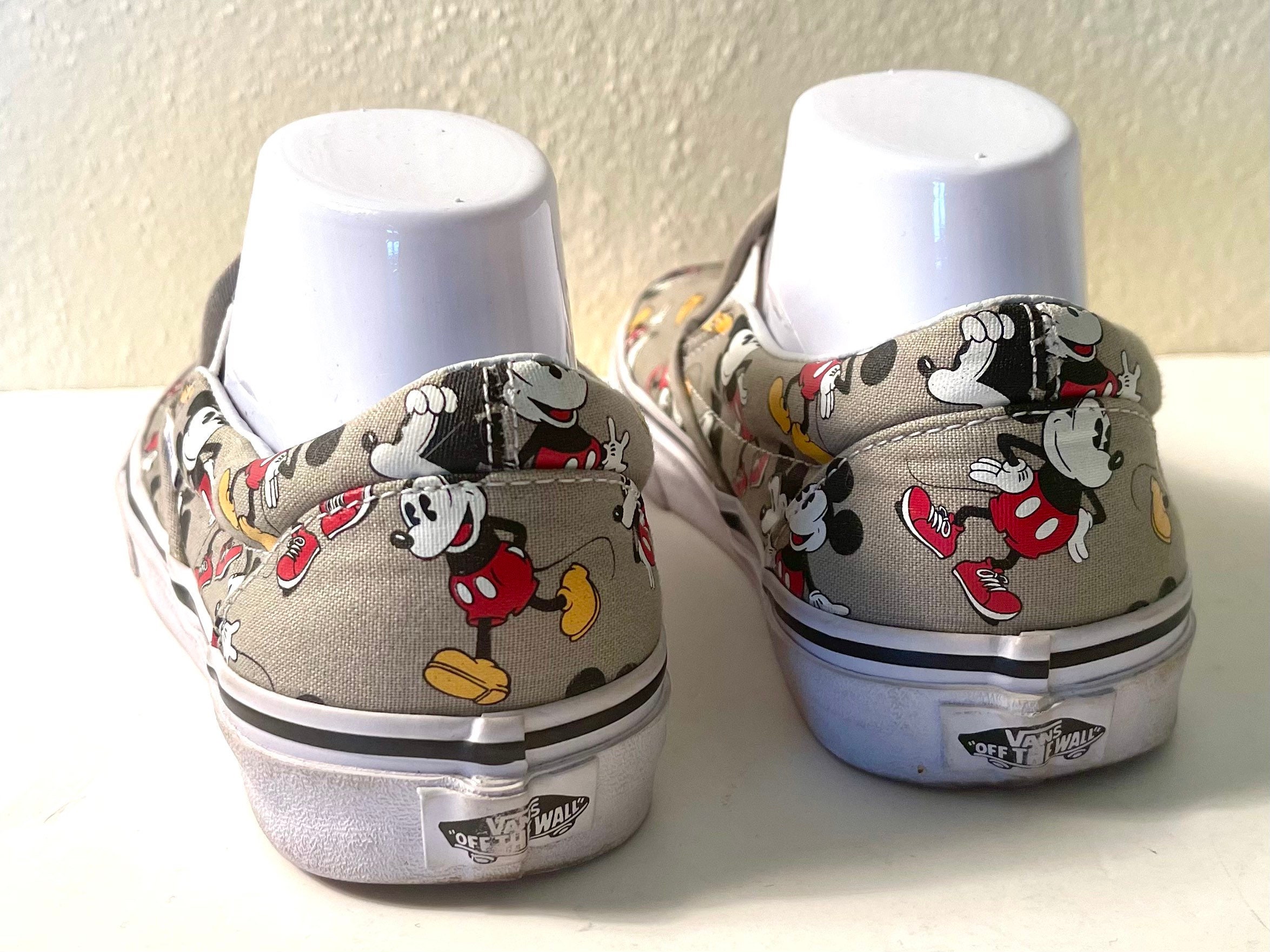 Merchandising Factureerbaar condoom VANS X Disney Mickey Mouse Print Slip on Sneaker Mens 8 - Etsy