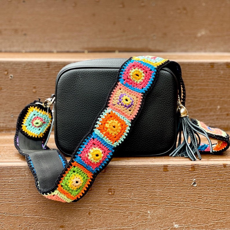 Bag Strap Crochet Woven Strap Purse Strap Handbag Strap Etsy