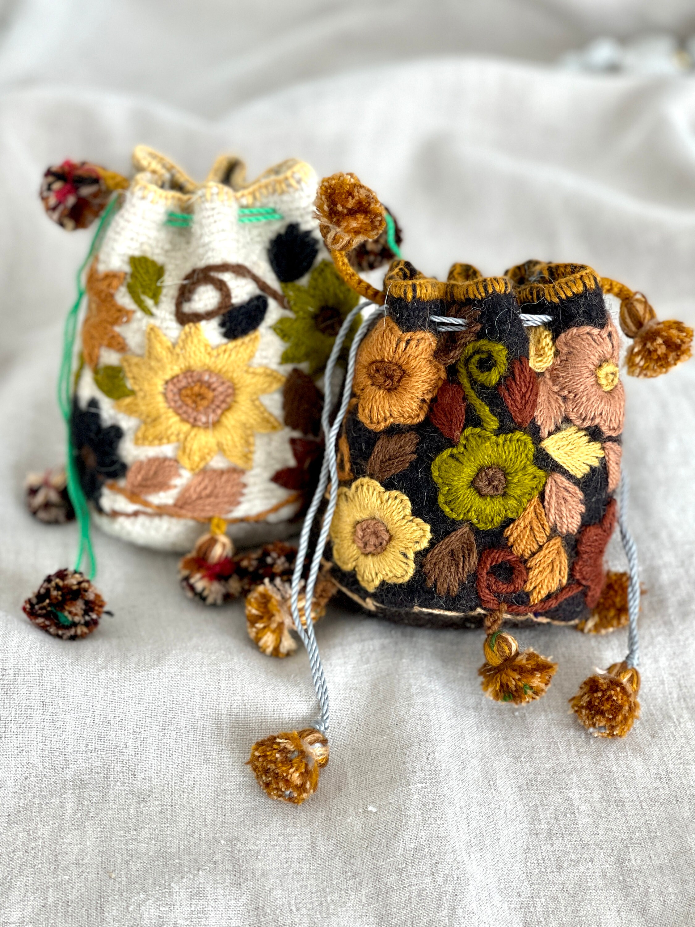 Handmade shop pouch bag