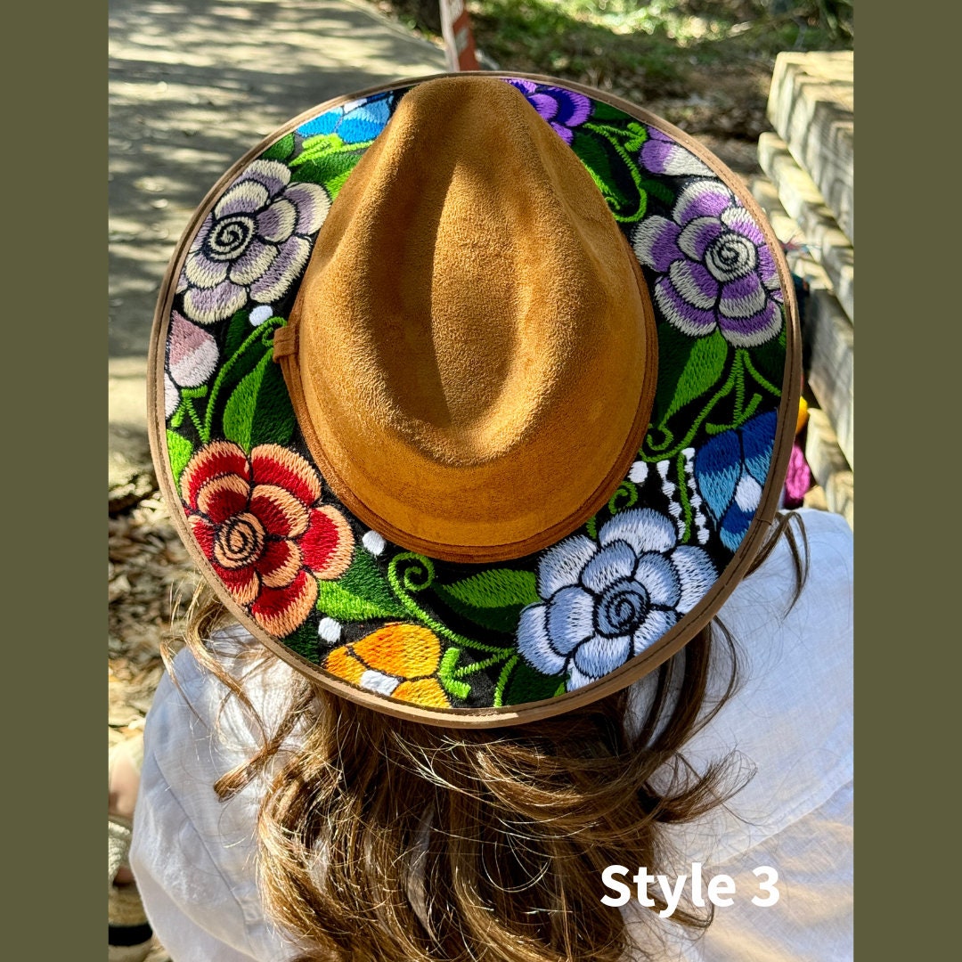 HAND-EMBROIDERED LONG WING PANAMA HAT WOMEN il_fullxfull.3158447645_juoa.jpg main image 4