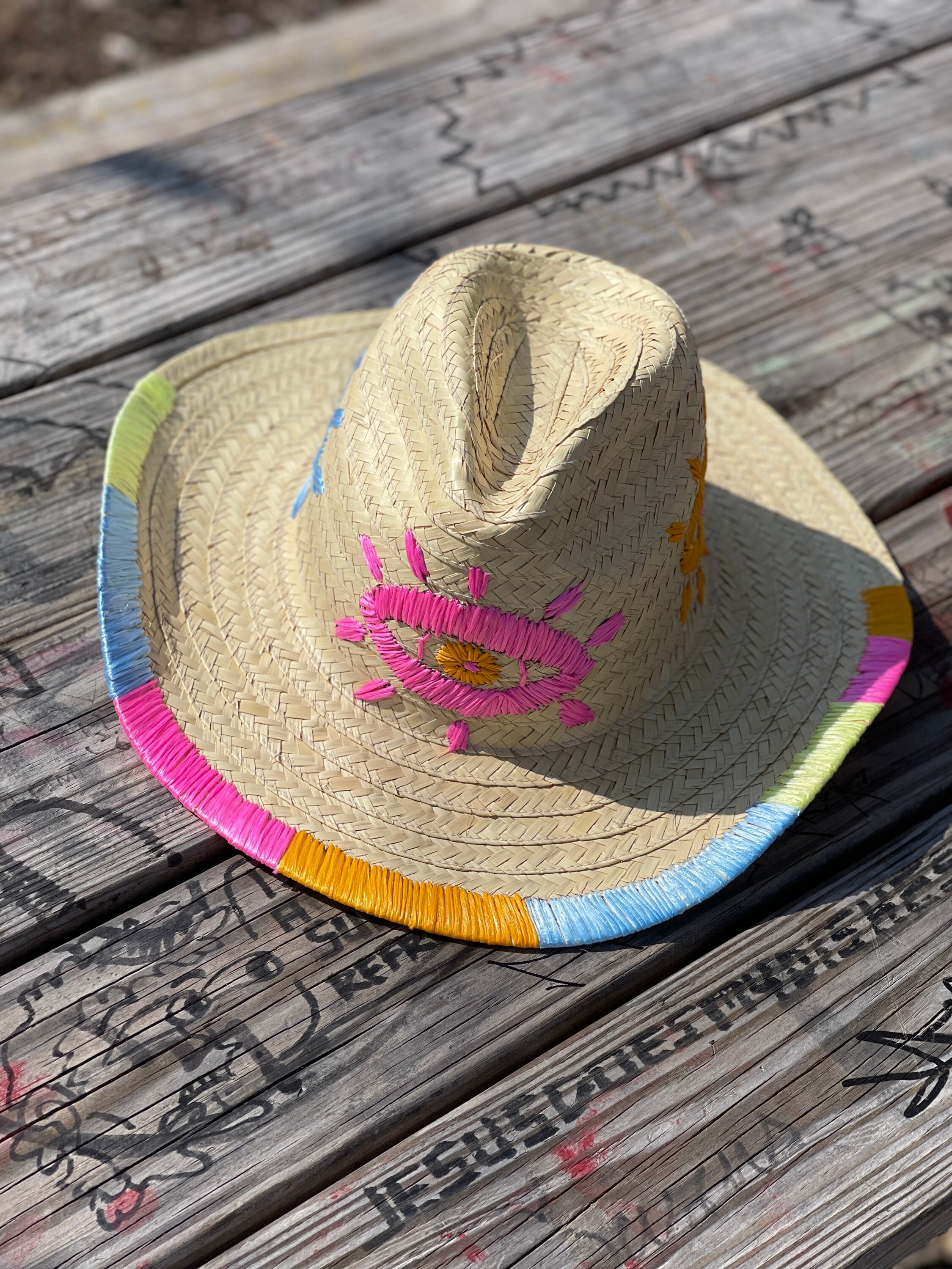 Custom Designed Straw Fedora Sari Hat by #FarrahNaykaDesigns IMG_5414.jpg?v=1738792773 main image 4