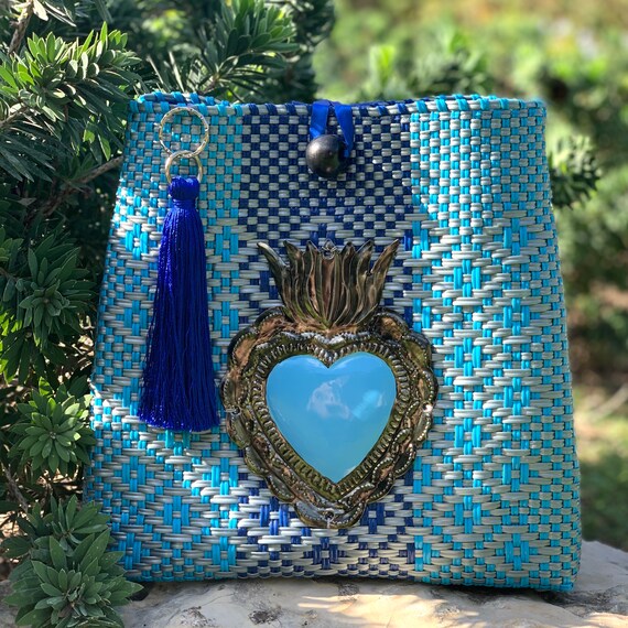 Mexican Backpack Handbag. Handbag Purse. Woman Bag