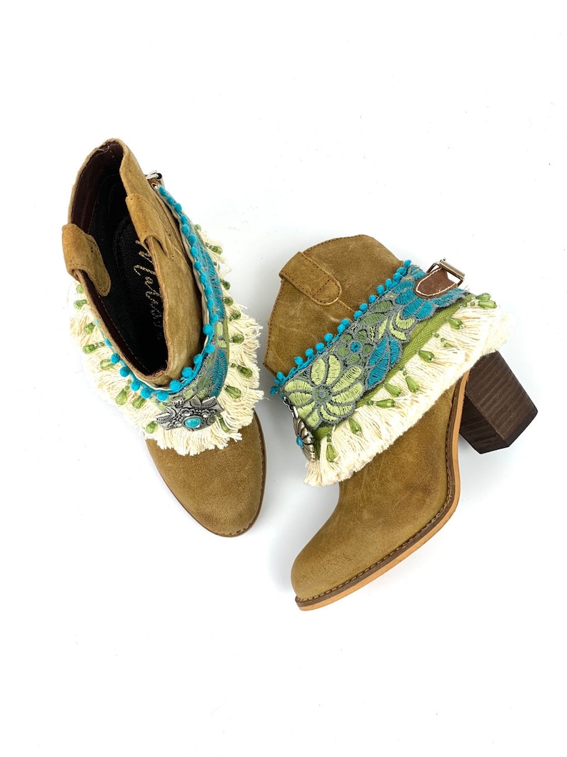 boot sleeves boot cuff boot jewelry Boot cover Boot accessories adjustable for any boot or bootie.