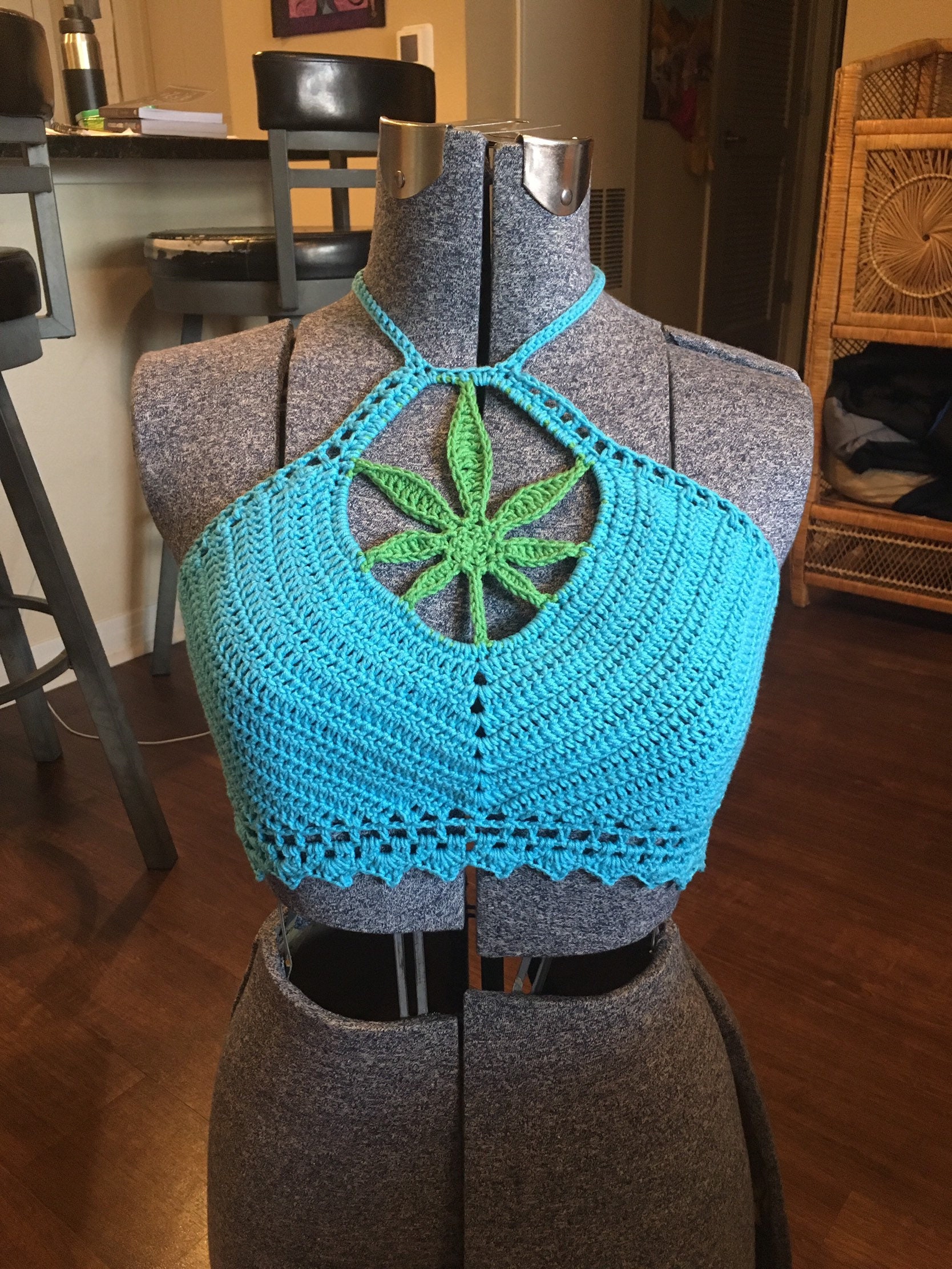 Cannabis Crop Top *pattern ONLY* - Etsy