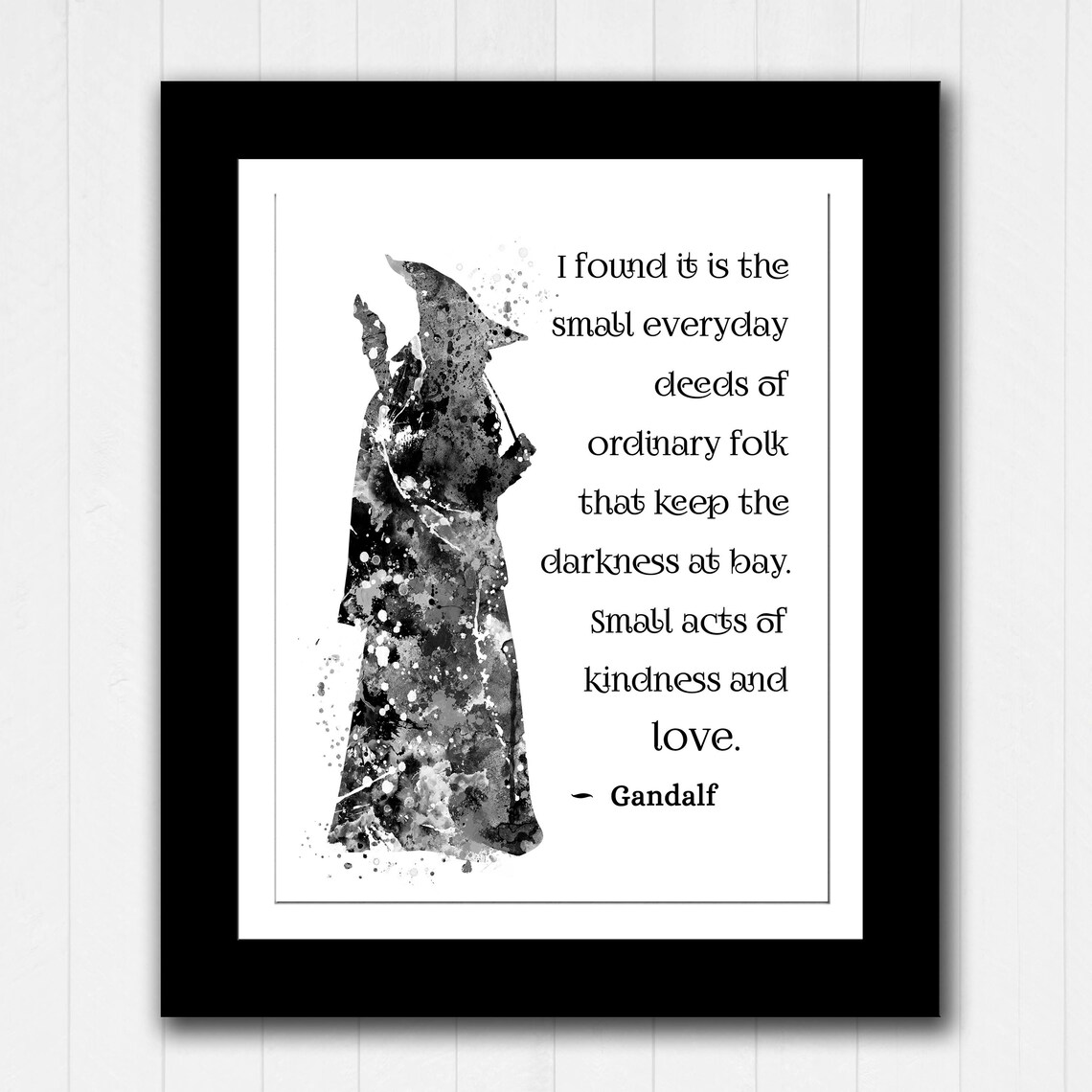 Lord of the Rings Gandalf Quote Birthday/greetings/keepsake - Etsy