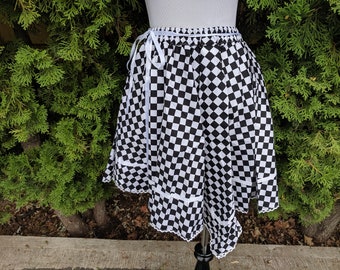 美品】Crane Pattern Hand Printed Skirt 美品】Crane Pattern Hand
