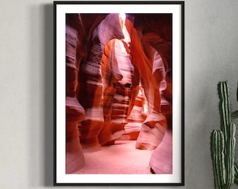 Antelope Canyon Photography Print: Arizona Landscape Wall Art (Digital Download)