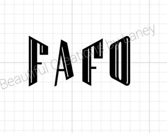 Fafo Decal - Etsy