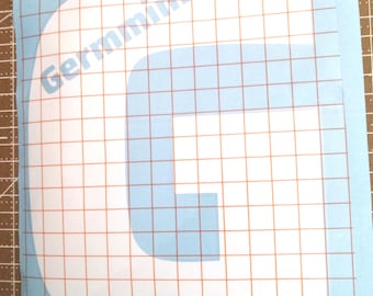 Germmins decal - US ONLY fixed shipping