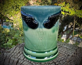 Raven BoyfriendS Hand Made Ceramic Mug