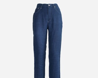 Pantaloni di lino bianchi | Etsy Italia