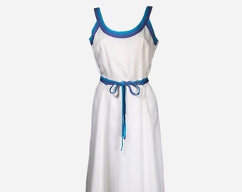 LOUIS FERAUD - 80/90s Linen dress