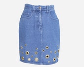 MOSCHINO - Denim skirt
