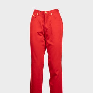 Moschino Jeans - 80&#39;s Red Pants