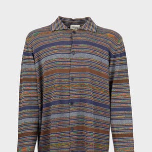 Missoni Sport – Gestreiftes Hemd im 90er-Jahre-Stil