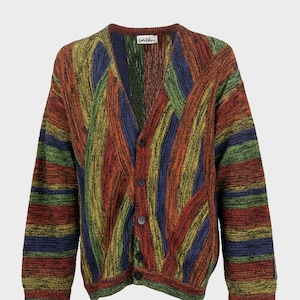 Carlo Colucci - 90s multicolored cardigan