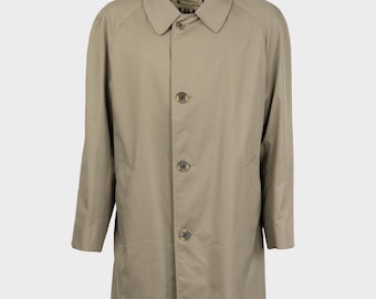Vintage Aquascutum Reversible Long Coat Jacket Made in