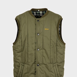 Barbour – Green Quilted Vest