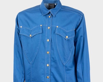 Versace Jeans Couture - 90s light blue shirt