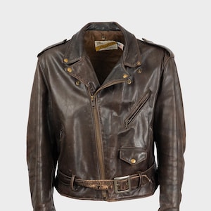 Schott – Brown 100% Leather Jacket