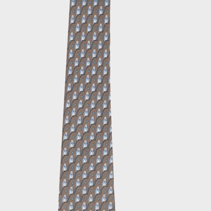Hermes - Tie with owls