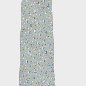 Hermes - Red tie with diagonal pattern