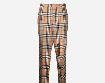 burberry plaid pants