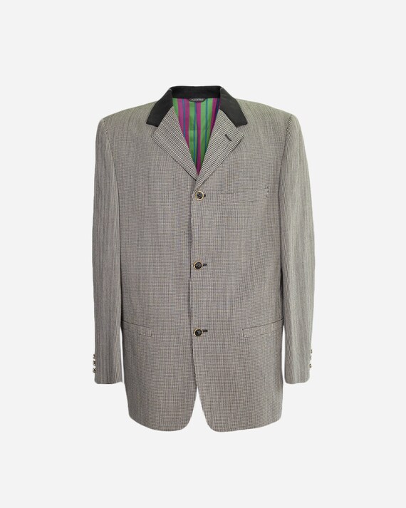 GIANNI VERSACE Wool Jacket - Etsy Hong Kong