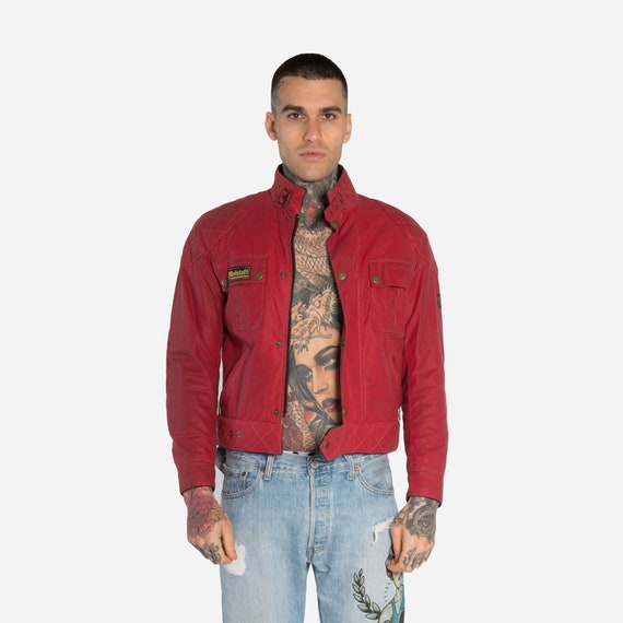 BELSTAFF - Padded leather jacket