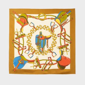 CELINE - Silk scarf
