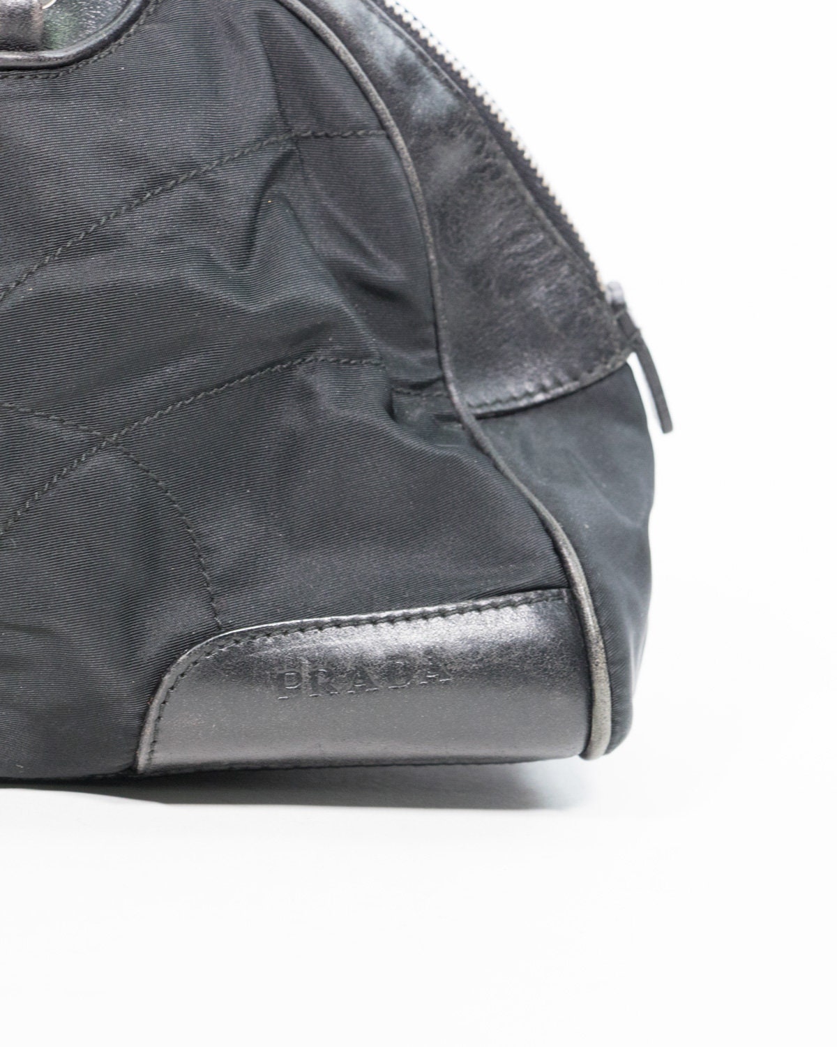 PRADA Leather bag Etsy