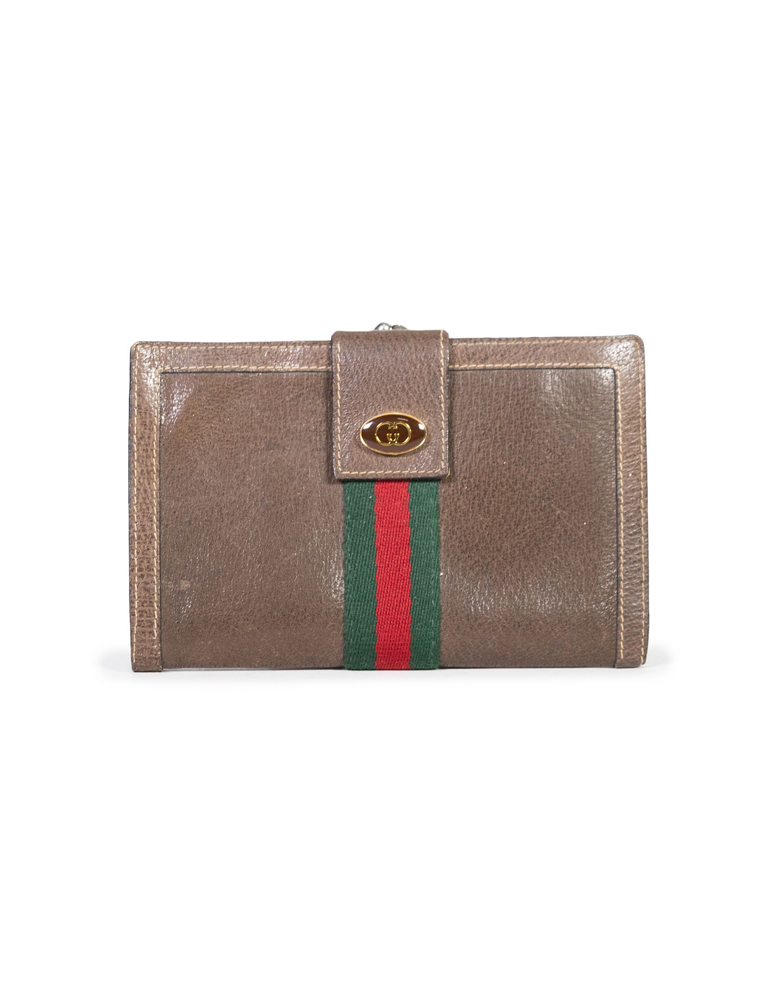 Gucci Vintage Men's Black Ostrich Leather Men's Wallet in Box at 1stDibs