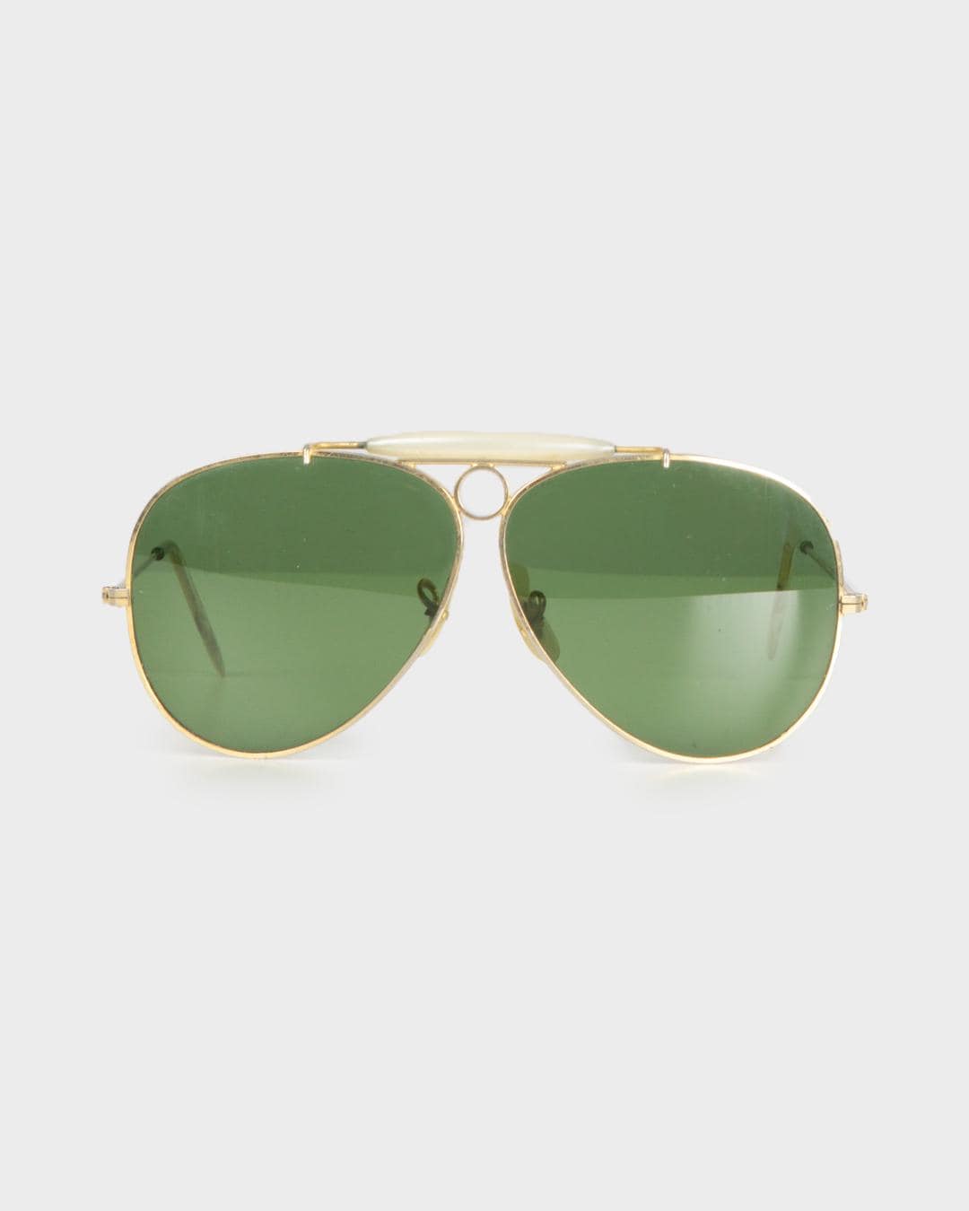 【希少】70s.80sRay-Ban USA アビエーター型 ケース付き VINTAGE 1970's BAUSCH & LOMB RAY-BAN AVIATOR SUNGLASSES GOLD