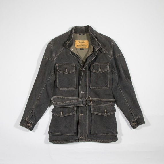 BELSTAFF BALCK PRINCE - jeans jacket