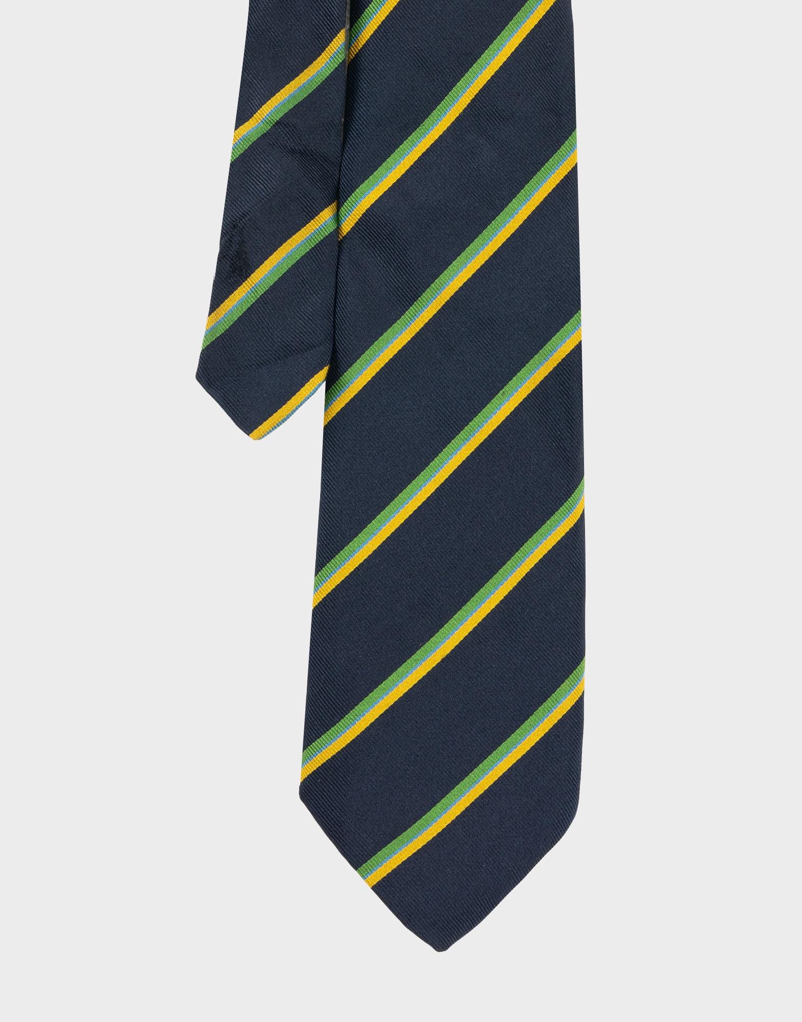 マリネッラ - ブルーのストライプのネクタイ - Etsy 日本