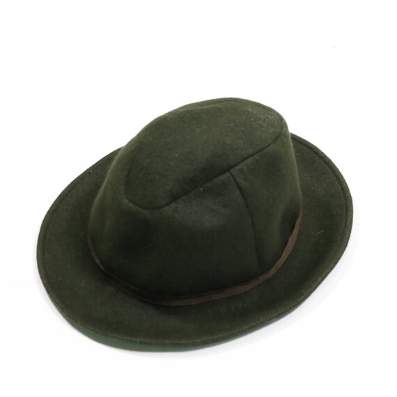 BORSALINO Green Felt Hat - Etsy Singapore