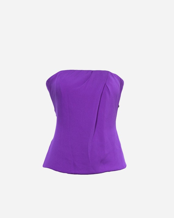 GUCCI - Silk bandeau top
