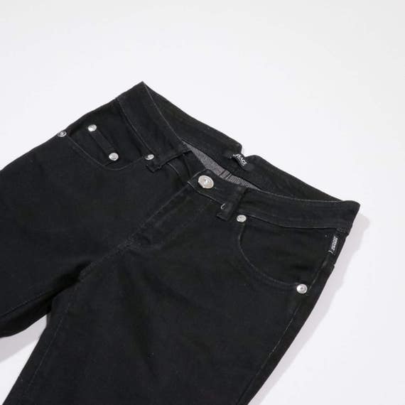 VERSACE - Black denim pants