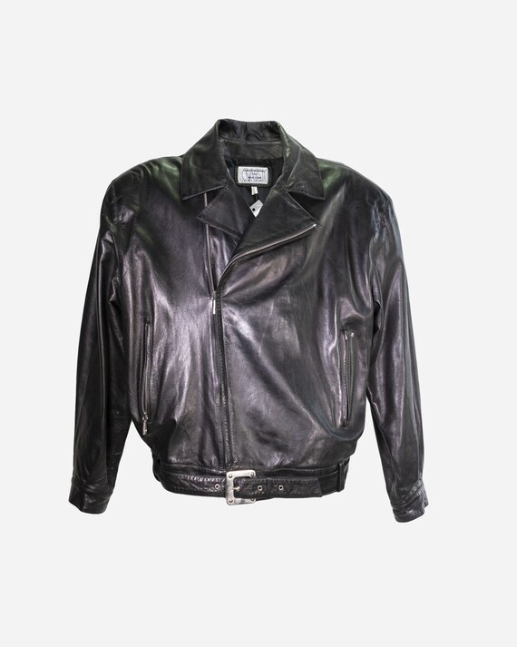 CLAUDE MONTANA - Leather jacket