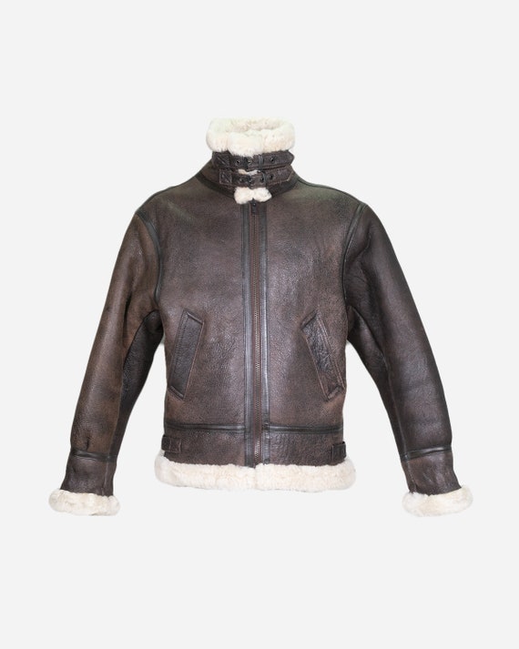 VINTAGE - Sheepskin coat