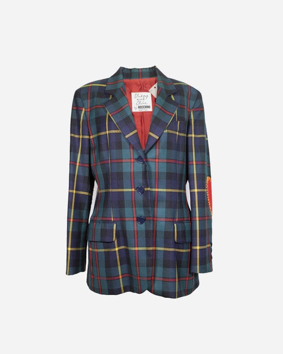 MOSCHINO - Tartan jacket