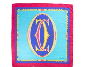 Must de Cartier - Scarf 100% silk 1990s