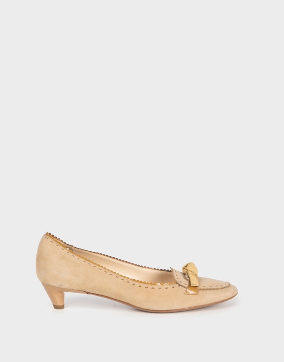 Ferragamo - Chamois 90s Shoes - Etsy Israel