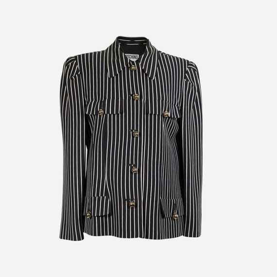 MOSCHINO - Striped jacket