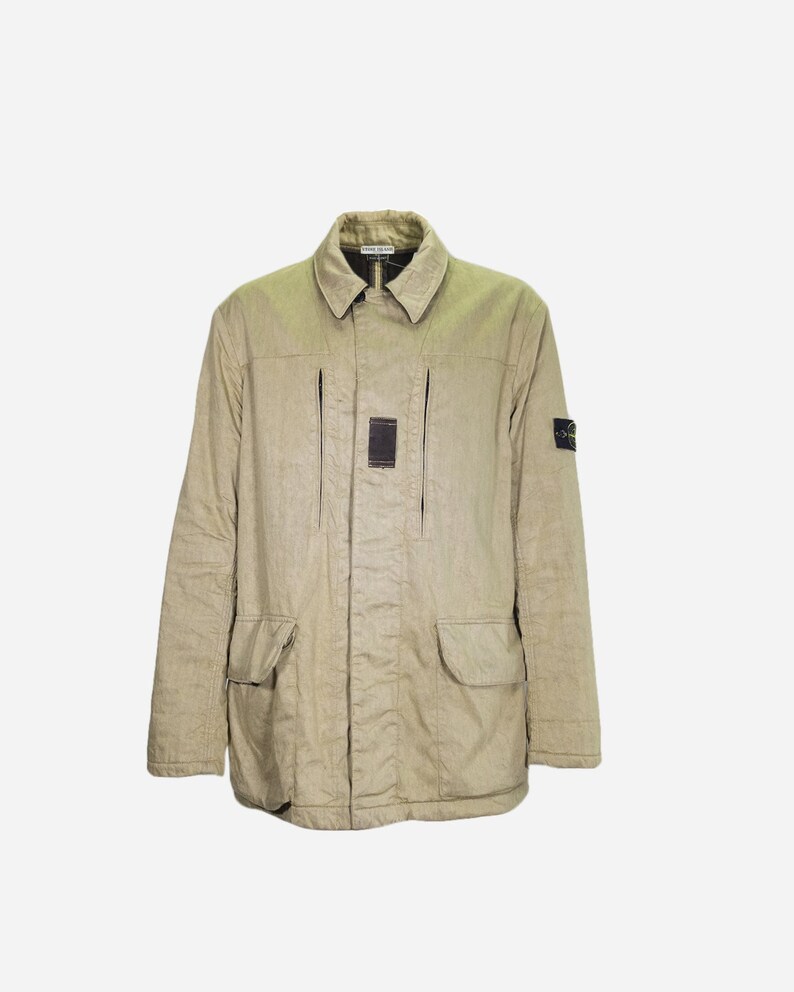 STONE ISLAND Lino-flax Field Jacket 
