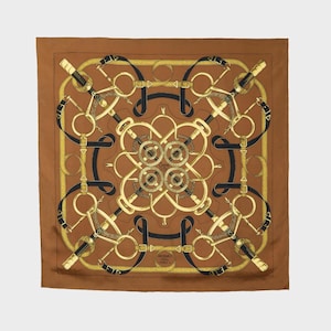 Hermes - &#39;90s &quot;Eperon d&#39;Or&quot; scarf