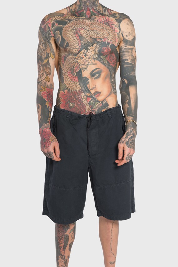 STONE ISLAND - Cotton shorts