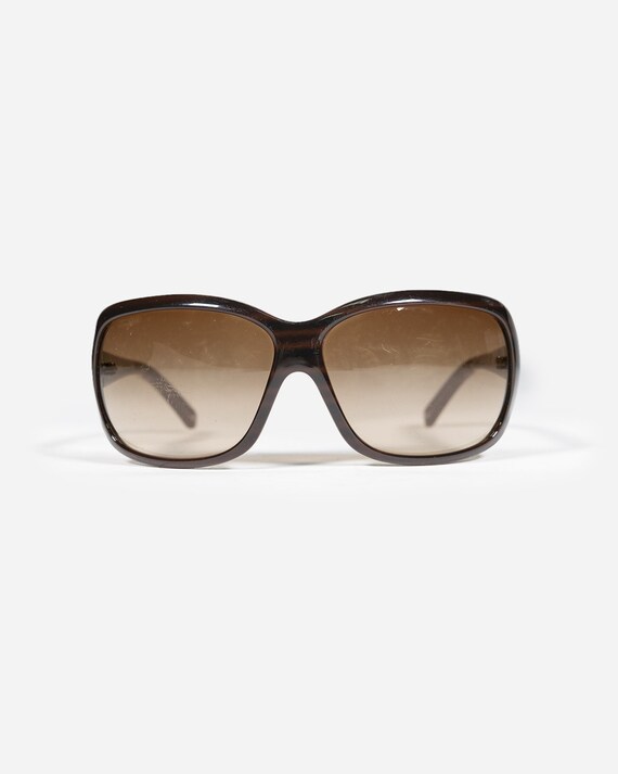 prada curved sunglasses