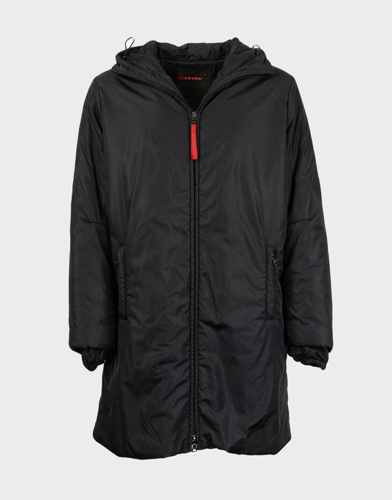 90s 1998SS PRADA ナイロンコート ベルクロ ジップアップ XL 90s prada velcro nylon jacket (s) - メルカリ