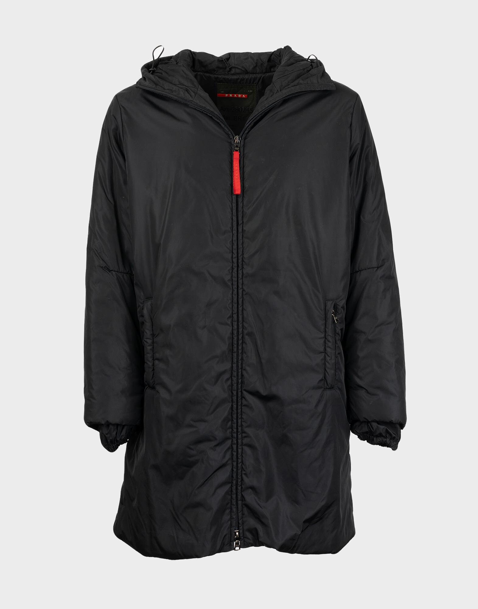 ジャケット・アウター 00s PRADA SPORT nylon coat black 00s prada sports GORE-TEX nylon jacket